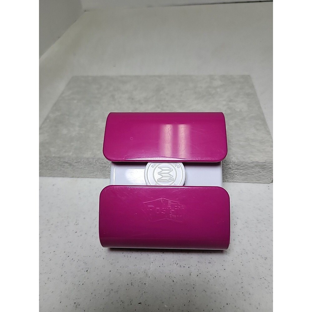 Post-It Pop-Up Sticky Note Dispenser Pink and White 3M